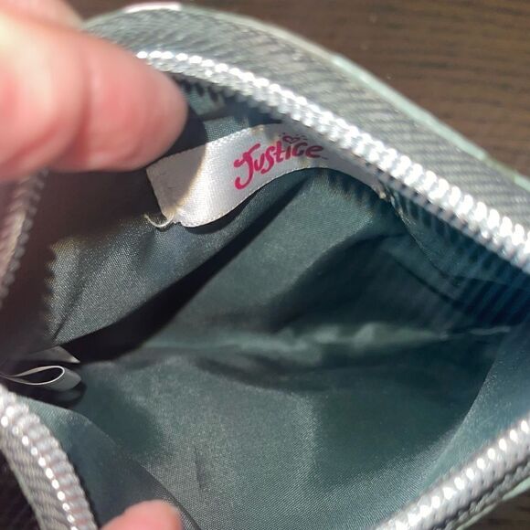 Justice Mini Light Pink Backpack with Camo Wallet - Picture 10 of 11